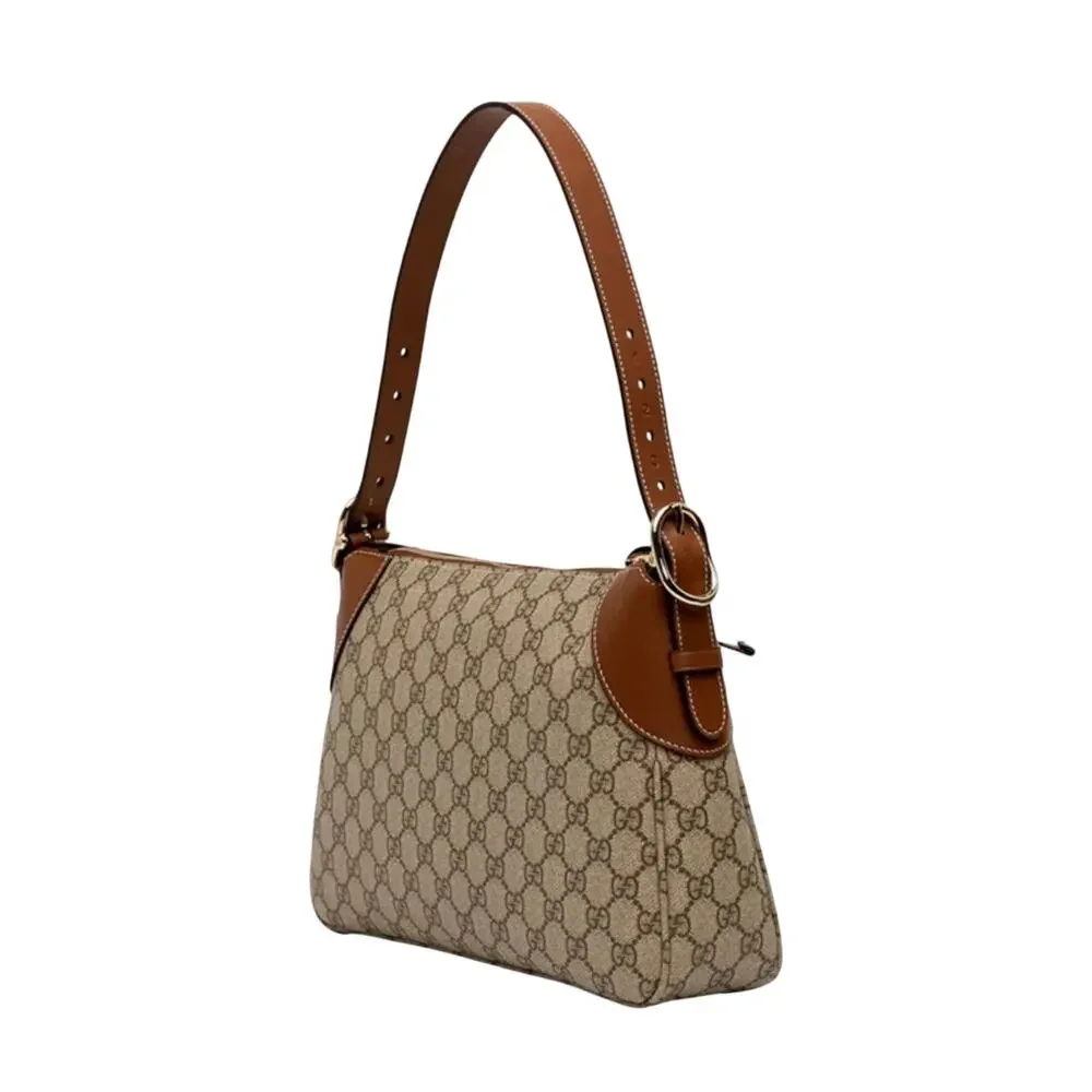 Gucci GG Emblem Supreme Canvas Shoulder Bag NWT - Picture 2 of 6